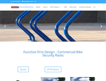 Tablet Screenshot of bikerack.com